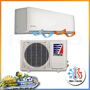 MINISPLIT DAEWOO PRIME 1 TON 110V FRIO CALOR EMPRN121-E2 EMPRN121K-EBDOH101A EMPRN121-T32