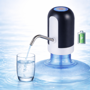 AKSI DISPENSADOR DE AGUA RECARGABLE PARA GARRAFON NEGRO 125401