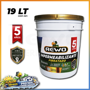 REWO IMPERMEABILIZANTE 5 AÑOS CUBETA