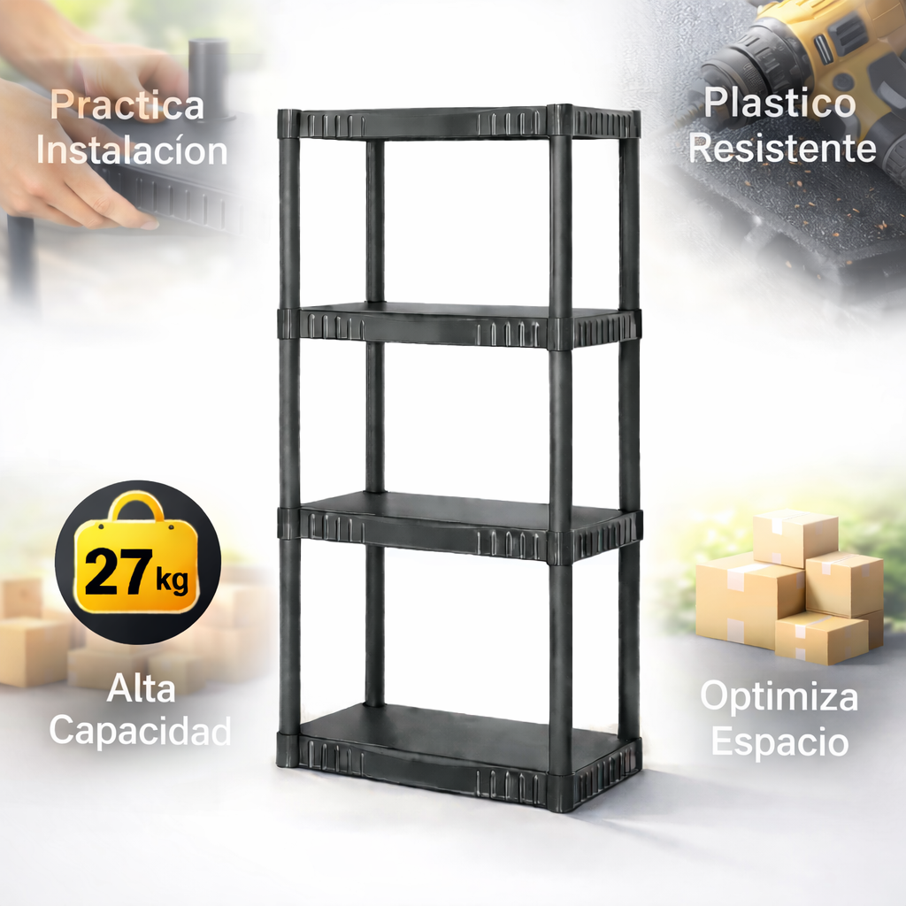 PRO ESTANTE PLAST 4 REP EST-4P 25075