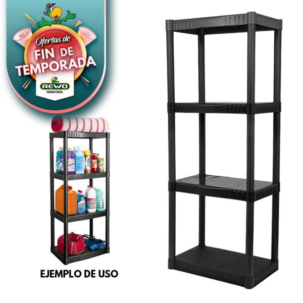 Estante plástico
