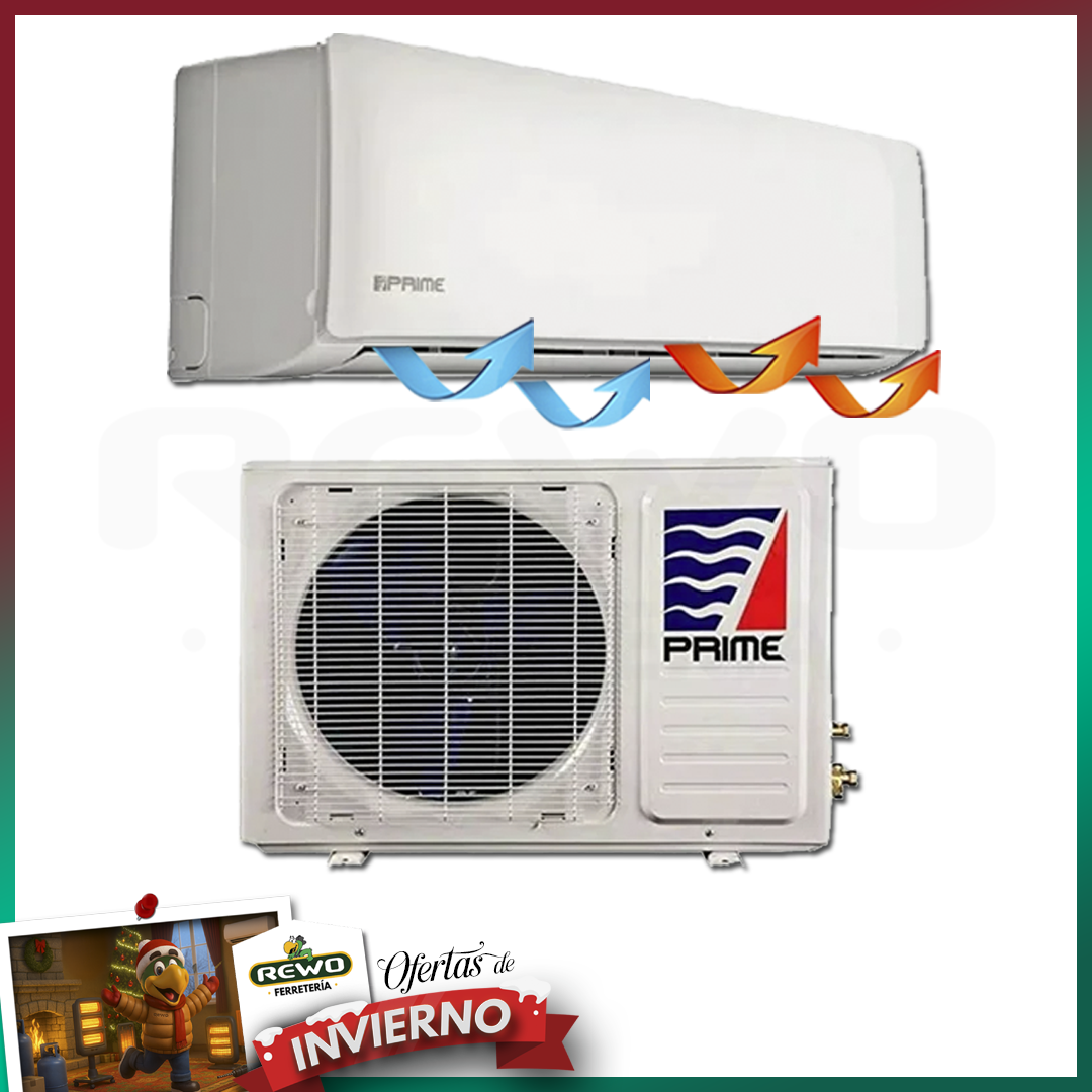 MINISPLIT DAEWOO PRIME 1 TON 110V FRÍO–CALOR
