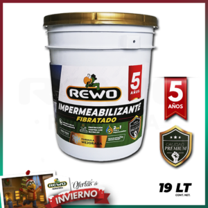 REWO IMPERMEABILIZANTE 5 AÑOS CUBETA