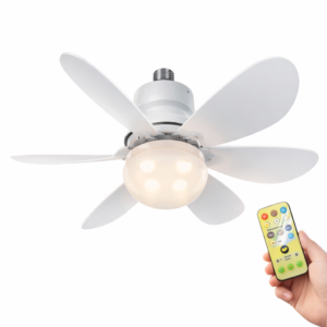 SANELEC VENTILADOR CON LAMPARA 85-265-V LED