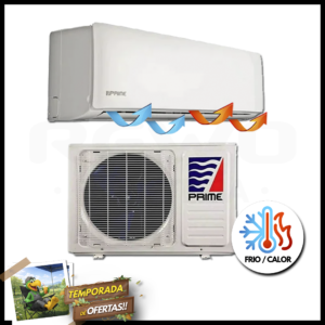 MINISPLIT DAEWOO PRIME 1 TON 110V FRIO CALOR EMPRN121-E2 EMPRN121K-EBDOH101A EMPRN121-T32