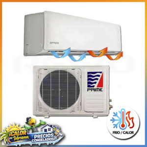 MINISPLIT  PRIME  DAEWOO 1 TON   110 V  FRIO CALOR INVERTER EMPRN121-B /EMPRN121-R3 /EBDIH101F