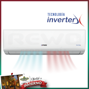 MINISPLIT PRIME DAEWOO 1 TON 110 V FRIO CALOR INVERTER EMPRN121-B /EMPRN121-R3 /EBDIH101F