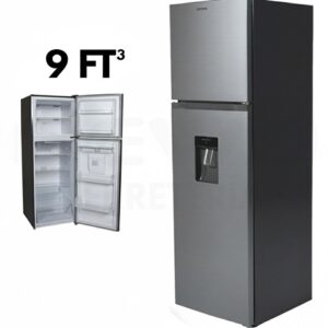 REFRIGERADOR PRIME 9 FT³ RPR90-S SILVER CON DISPENSADOR DE AGUA