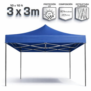 OAKLAND TOLDO PLEGABLE REFORZADO 3X3 MODELO TA-0303