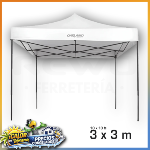 OAKLAND TOLDO PLEGABLE REFORZADO 3X3 MODELO TA-0303