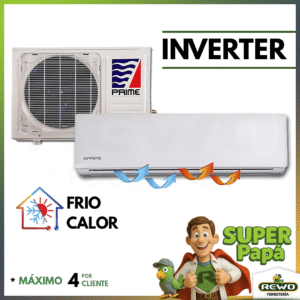 MINISPLIT PRIME 1 TON INVERTER