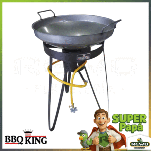 DISCO DE ACERO CON QUEMADOR  Y PEDESTAL