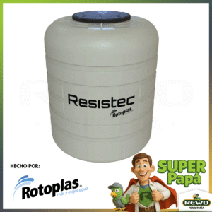 TINACO ROTOPLAS 450 LTS RESISTEC