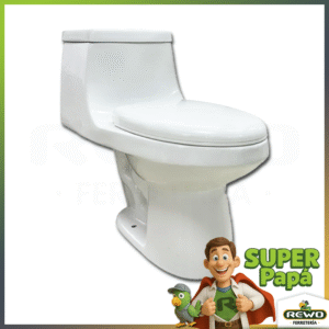 SANITARIO ONE PIECE BCO 3 Y 6 LT LIVORNO