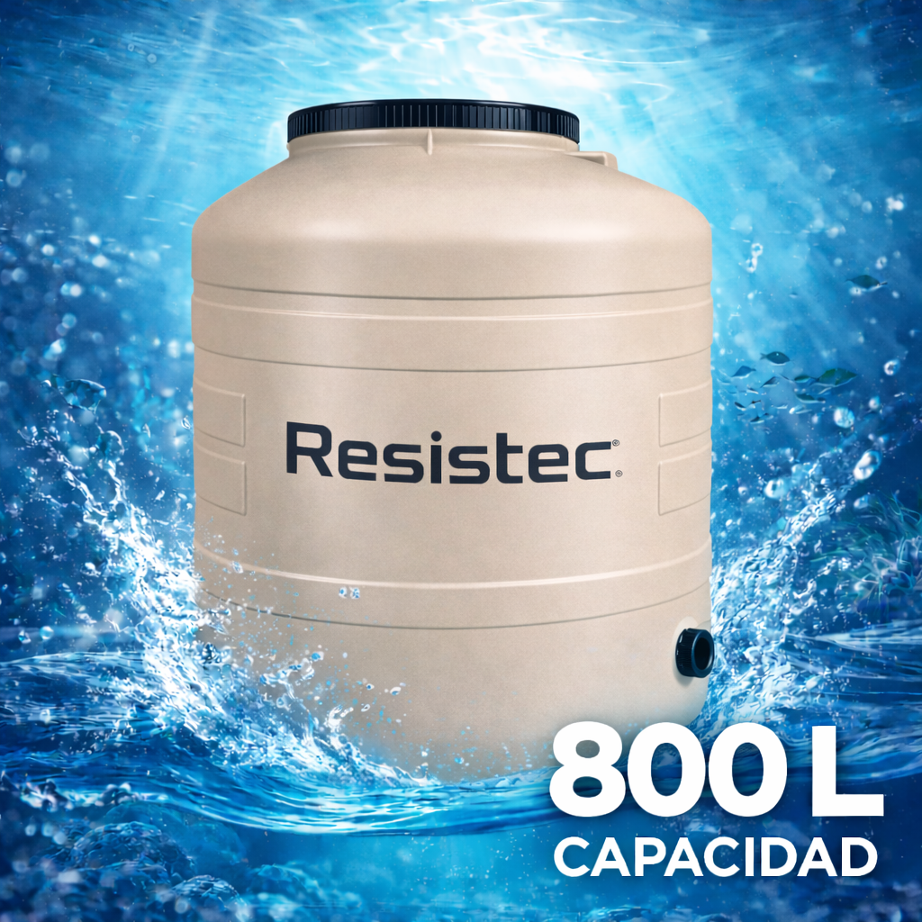 ROTOPLAS TINACO 800 LTS RESISTEC 500498