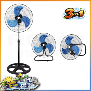 CNX VENTILADOR CIRCULAR 3 EN 1 DE 18¨ ABA-008