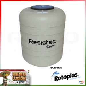 ROTOPLAS TINACO 800 LTS RESISTEC 500498