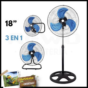 CNX VENTILADOR CIRCULAR 3 EN 1 DE 18¨ ABA-008