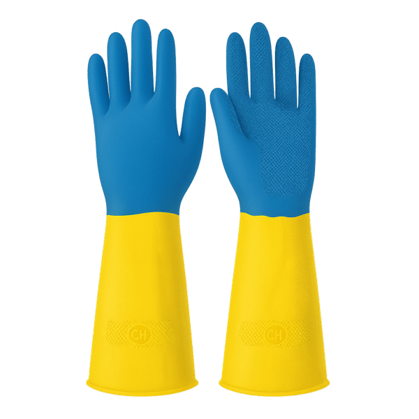 GUANTES DE LÁTEX REFORZADOS PARA LIMPIEZA, CH