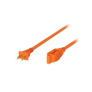 EXTENSIÓN ELÉCTRICA USO RUDO VOLTECK 15M 2X16 AWG NARANJA