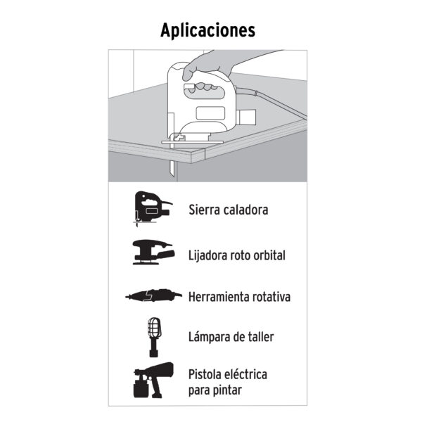 EXTENSIÓN ELÉCTRICA USO RUDO VOLTECK 15M 2X16 AWG NARANJA - Image 2