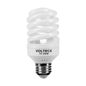 LÁMPARA ESPIRAL MINI T2 VOLTECK 20W LUZ CÁLIDA EN BLÍSTER