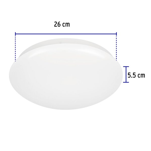 VOLTECK LUMINARIO PLAFÓN 18 LEDS LUPL-10L 47375 - Image 2