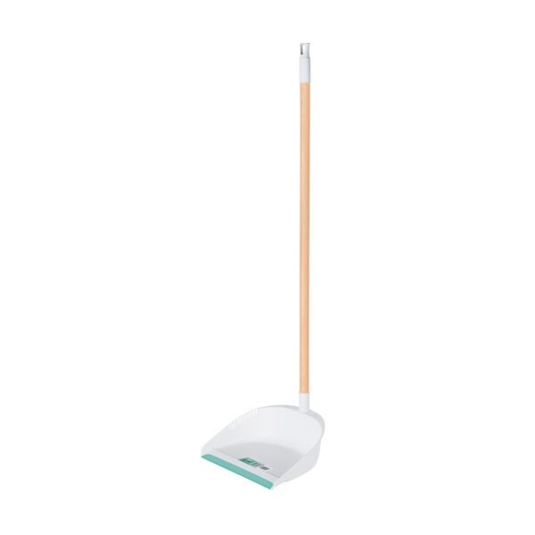 RECOGEDOR PLASTICO CON BASTON DE MADERA-KLINTEK