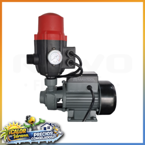 AKSI BOMBA PERIFÉRICA 1/2 HP 391301 + CONTROL AUTOMÁTICO 191371