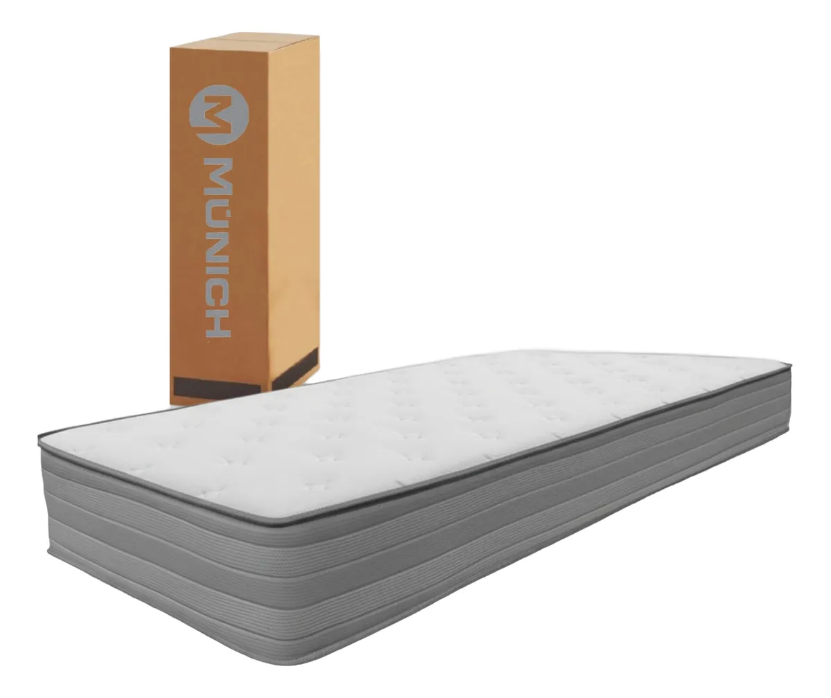 MUNICH COLCHÓN DE ESPUMA INDIVIDUAL 15CM MUNCOL-10019