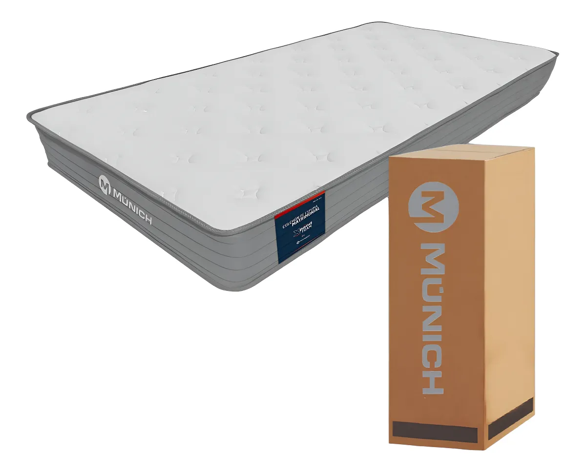 MUNICH COLCHÓN DE ESPUMA MATRIMONIAL 15CM MUNCOL-13519