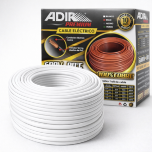 ADIR CABLE THW #12 BLANCO CAJA 100 MT 13860