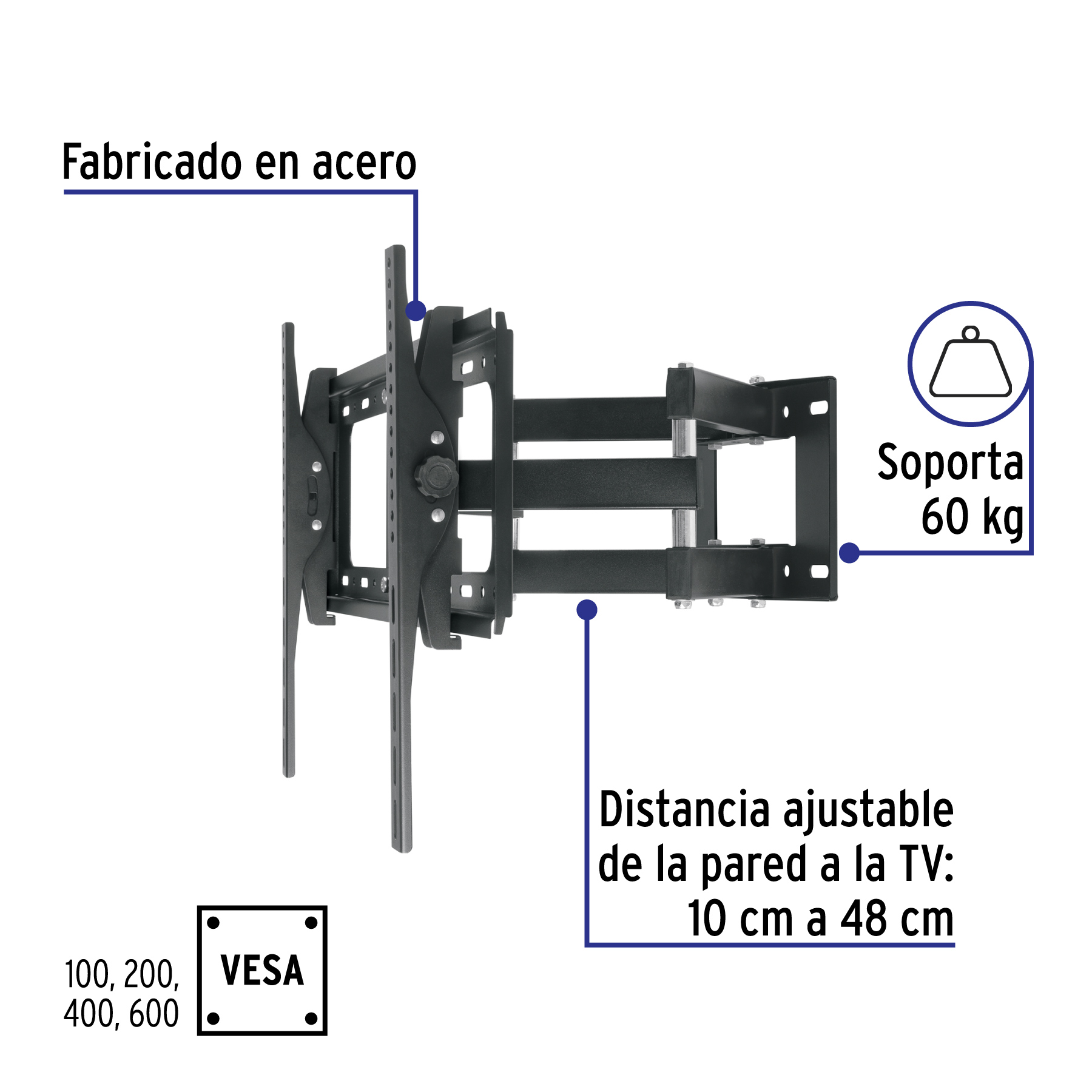 TRU SOPORTE PARA PANTALLA TVSM-65 46096 - Image 3