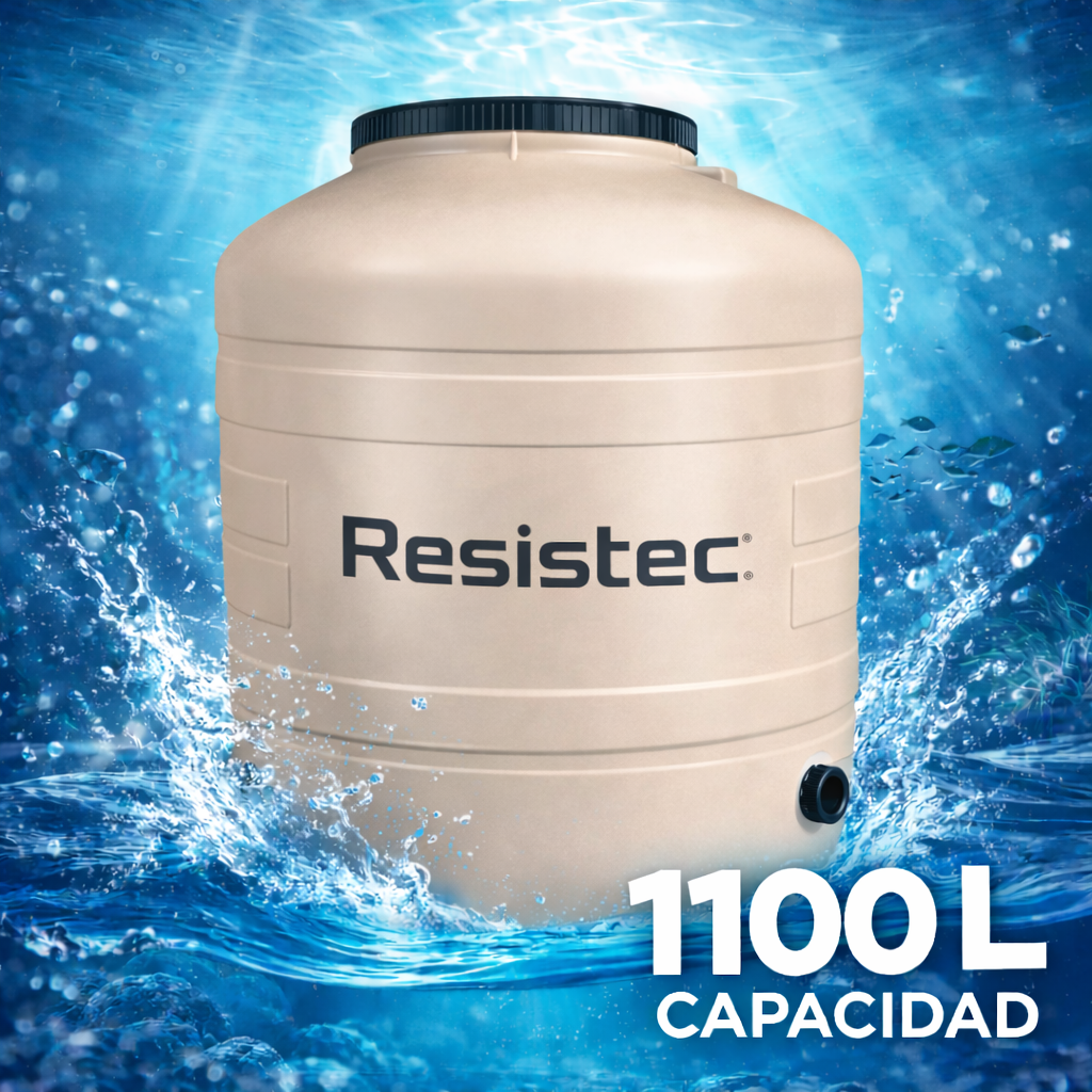 ROTOPLAS TINACO 1100 LTS RESISTEC TRICAPA 500442-500499