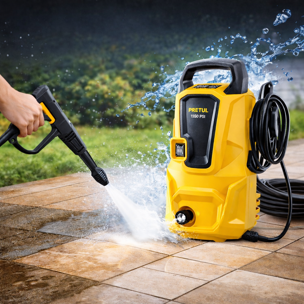 PRETUL HIDROLAVADORA ELECTRICA 1350 PSI HILA-1350P 29004