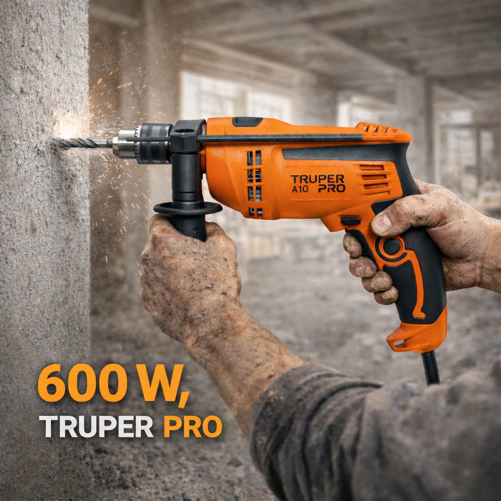 TRUPER ROTOMARTILLO 1/2 PULG 600W ROTO-1/2A10 101273 - Image 3