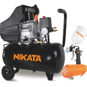 NIKATA COMPRESOR DE AIRE CAPACIDAD 25 L, 2 1/2 HP, 2800 RPM, COM-2518PG