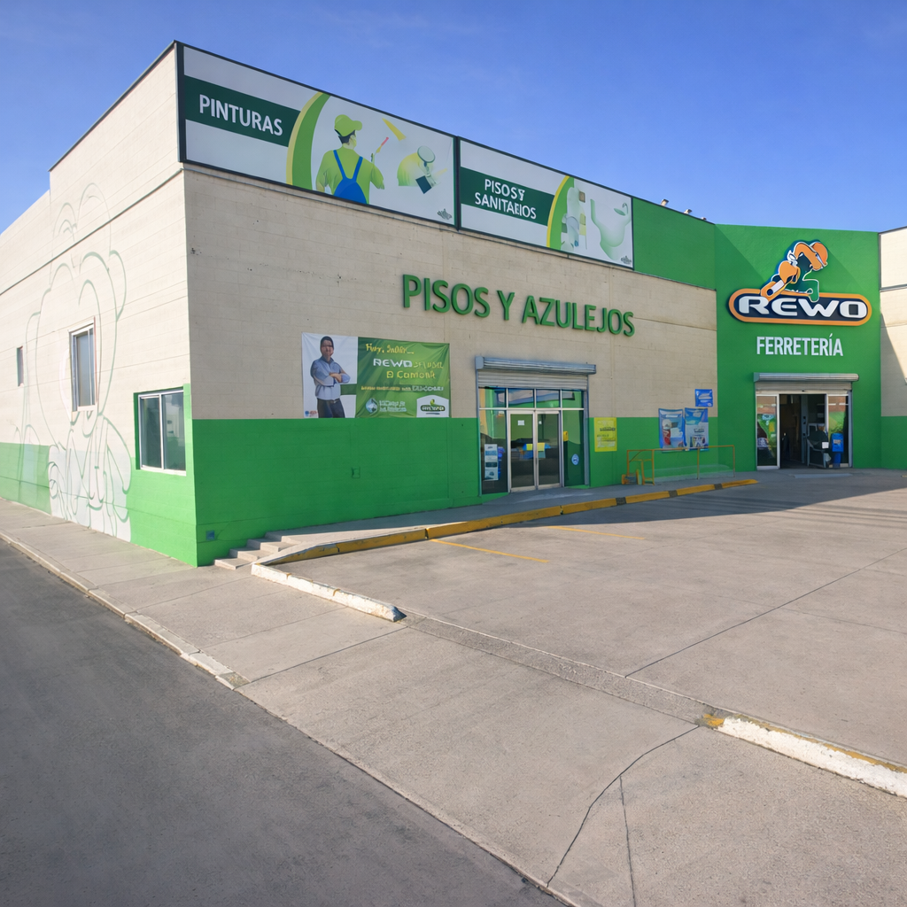 Ubicación sucursal REWO Nueva España Chihuahua