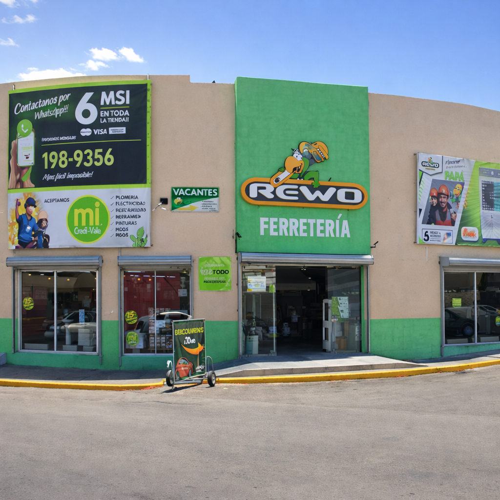 Ubicación sucursal REWO Ocampo Chihuahua