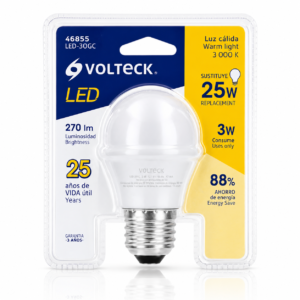 VOLTECK LAMPARA LED TIPO BULBO LED-30C 46855