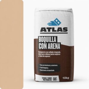 ATLAS BOQUILLA ARENA BEIGE SACO 10 KG