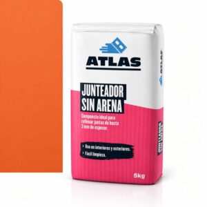ATLAS BOQUILLA SIN ARENA NARANJA SACO 5KG