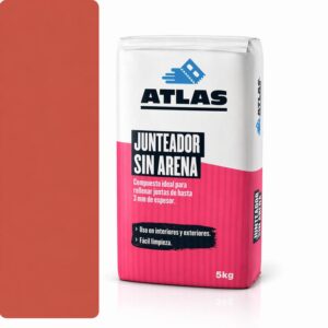 ATLAS BOQUILLA SIN ARENA LADRILLO SACO 5KG