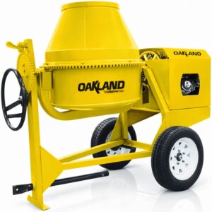 REVOLVEDORA A GASOLINA UN SACO CON MOTOR COLOR AMARILLO OAKRG-131A