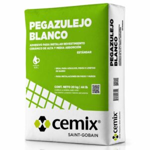 CEMIX PEGAZULEJO BLANCO SACO 20 KG 30164