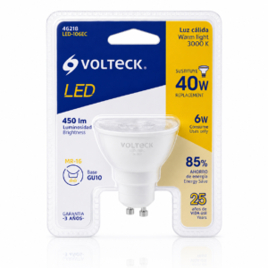 VOLTECK LAMPARA LED MR 16 BASE GU10 LED-106EC 46218