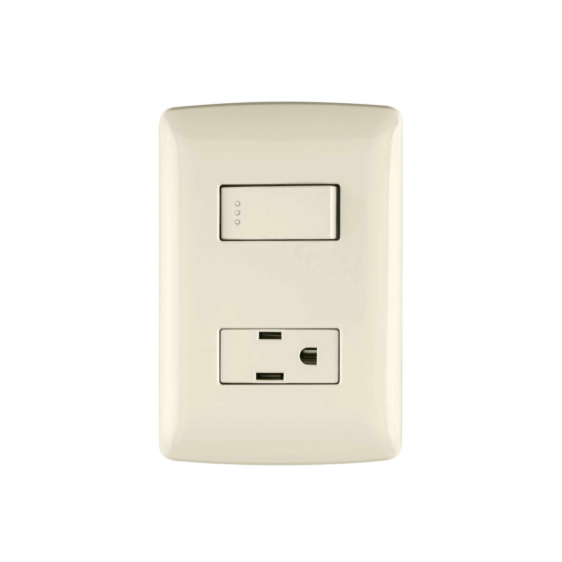 VOLTECK PLACA CONTACTO E INTERRUP SEN MARFIL PA-APCO-I 48666