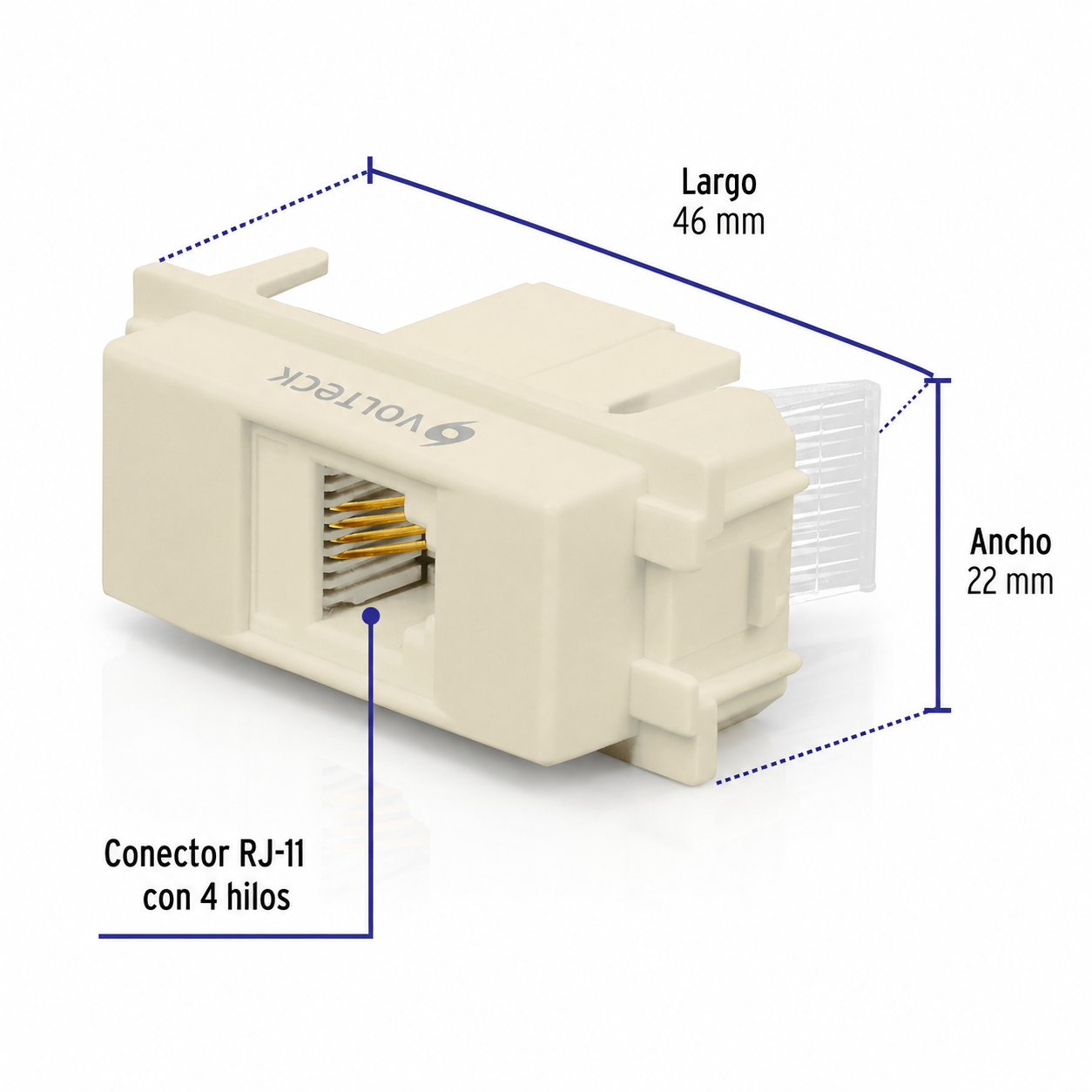 VOLTECH TOMA TELEFONO TE-I 48105 - Image 2