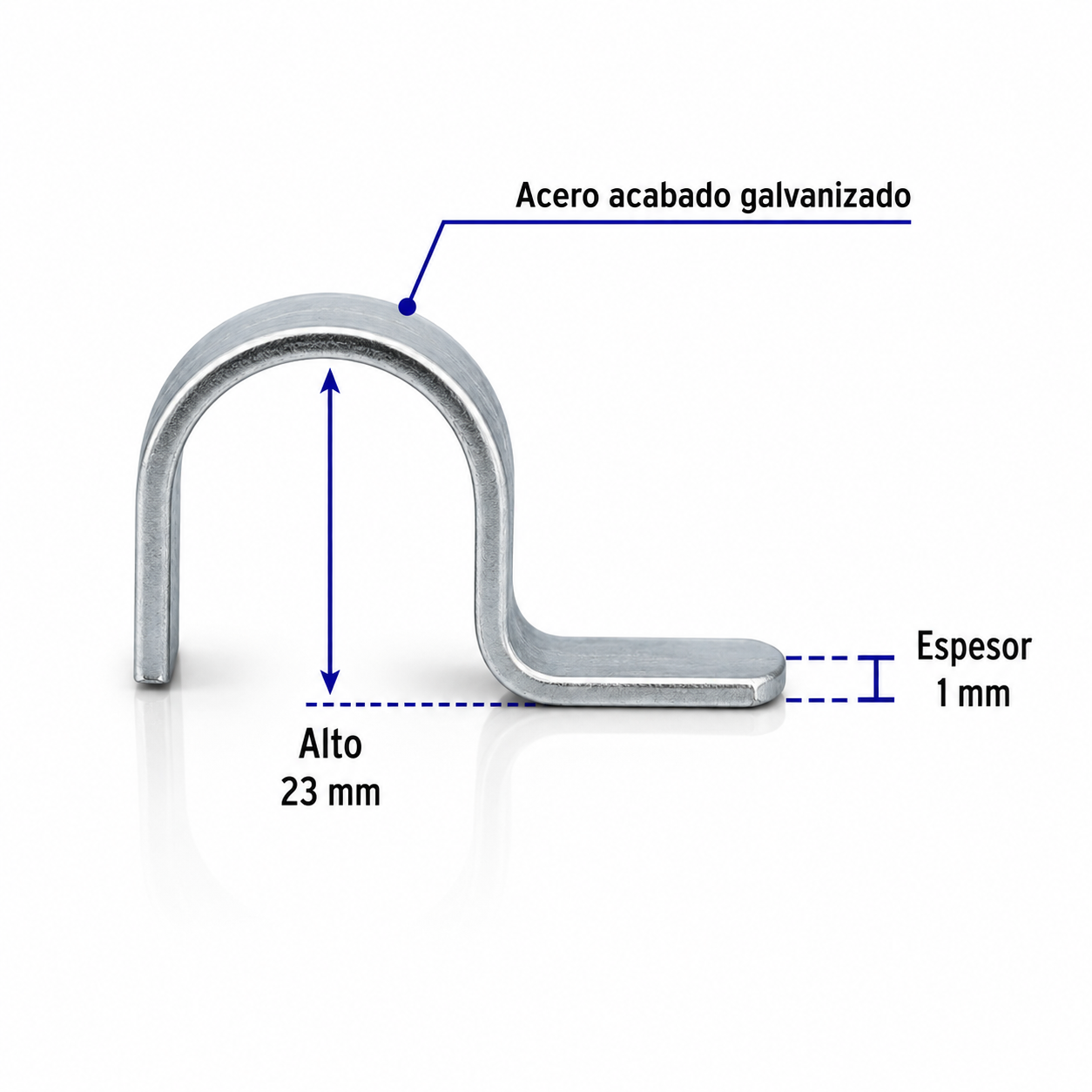VOLTECH ABRAZADERA UÑA 3/4" AU-3/4 46921 - Image 2