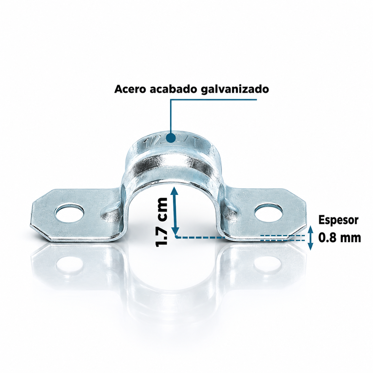VOLTECH ABRAZADERA OMEGA 1/2 AO-1/2 46923 - Image 2